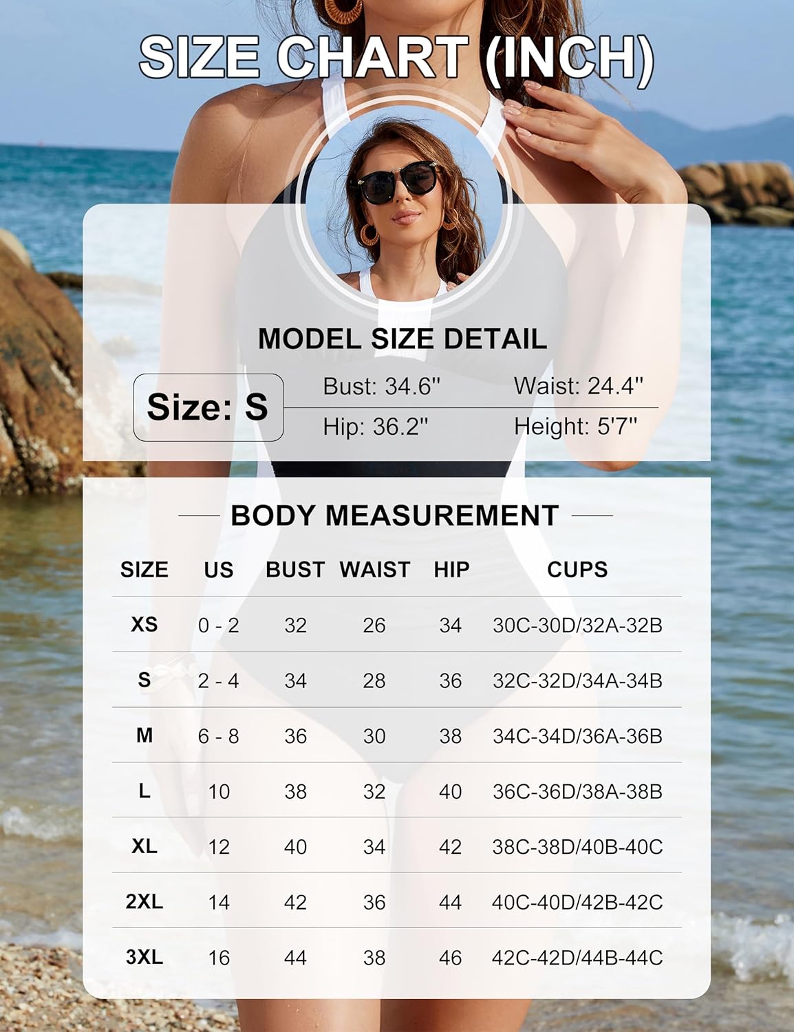 Tuxedo One Piece Swimsuit