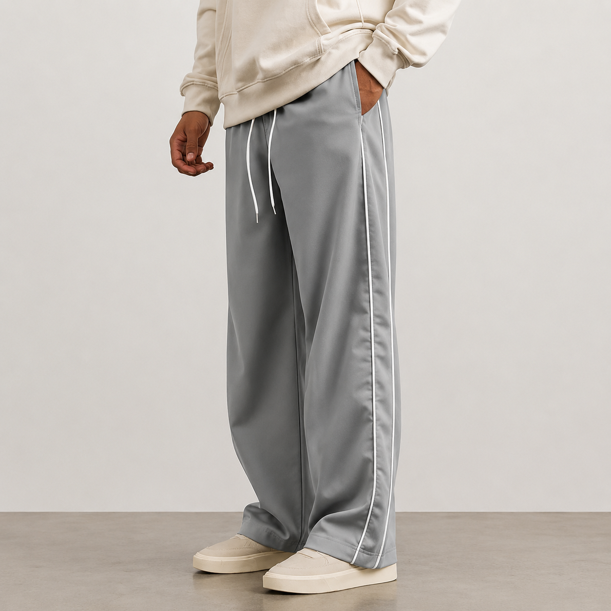 Layer Straight-Leg Pants