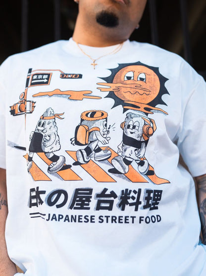 Front Print - Street Food T-Shirt
