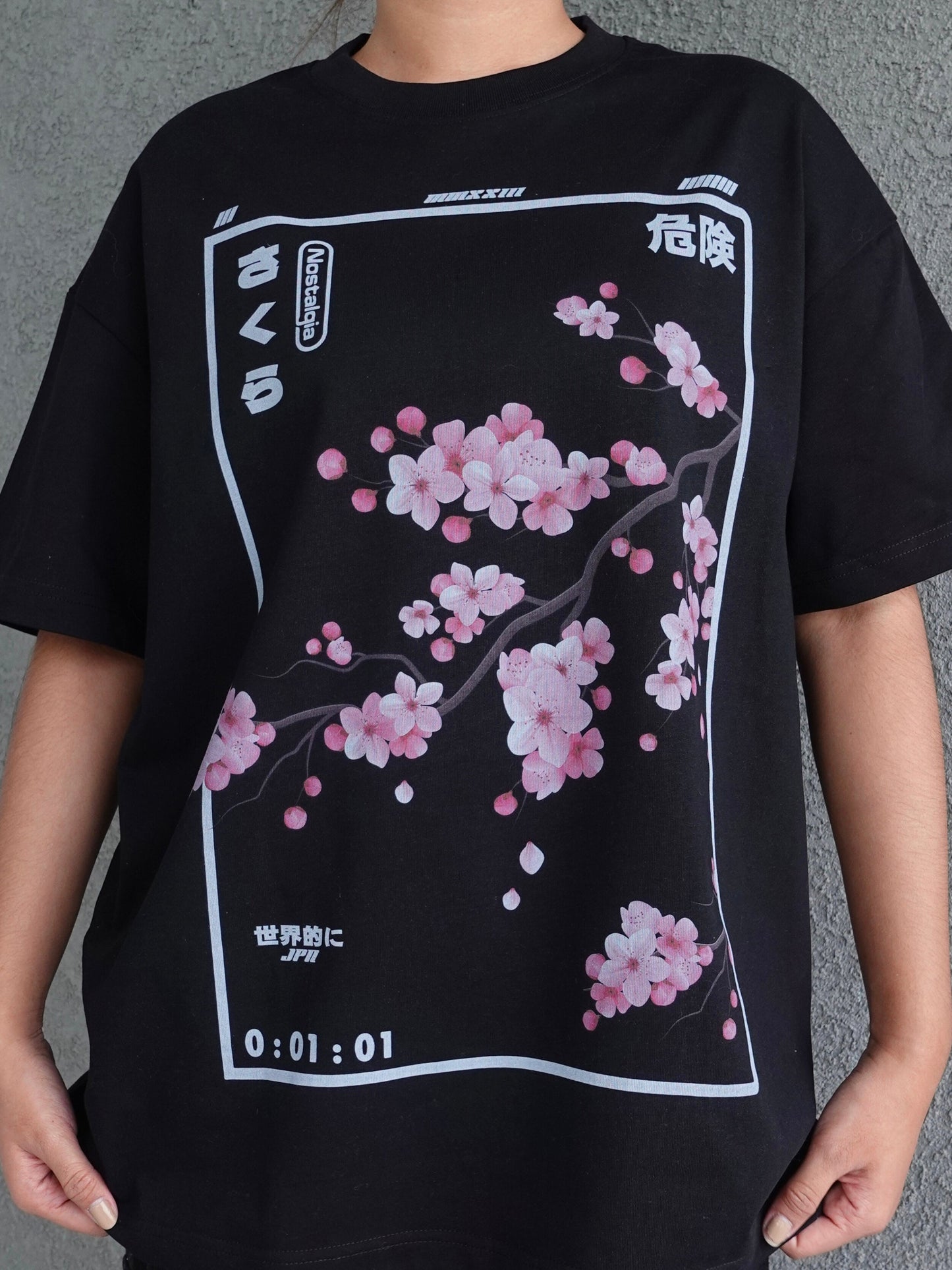 Front Print - Cherry Blossom T-Shirt