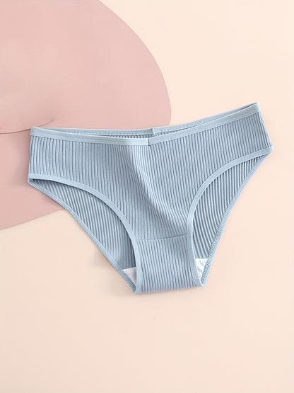 8-Pack Ribbed Bikini Briefs
