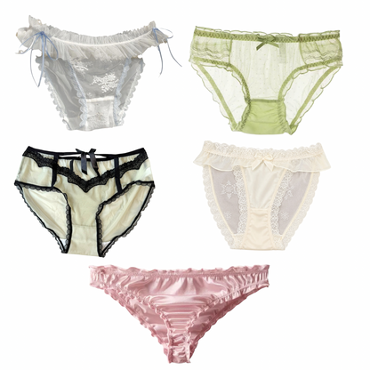 5-Pack Ruffle & Floral Briefs