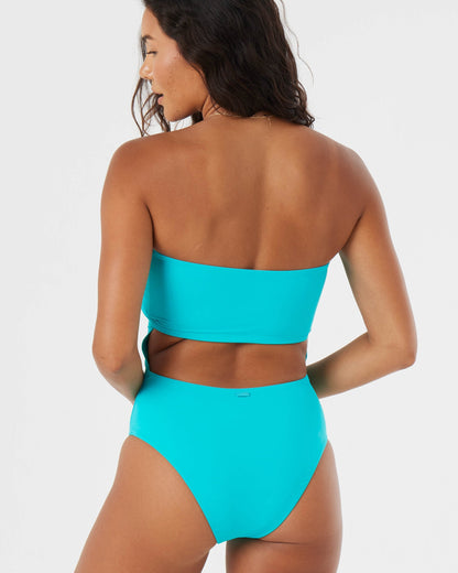 SD Beach Classics Lace Up One Piece Swimsuit