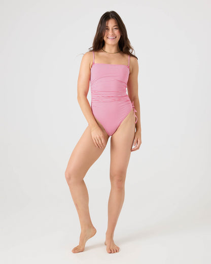 Good Vibes Adjustable One Piece Moderate Swimsuit