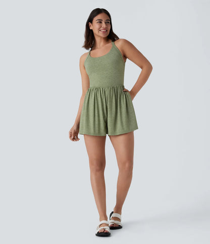 Pocket 2-in-1 Romper-Easy Peezy Edition