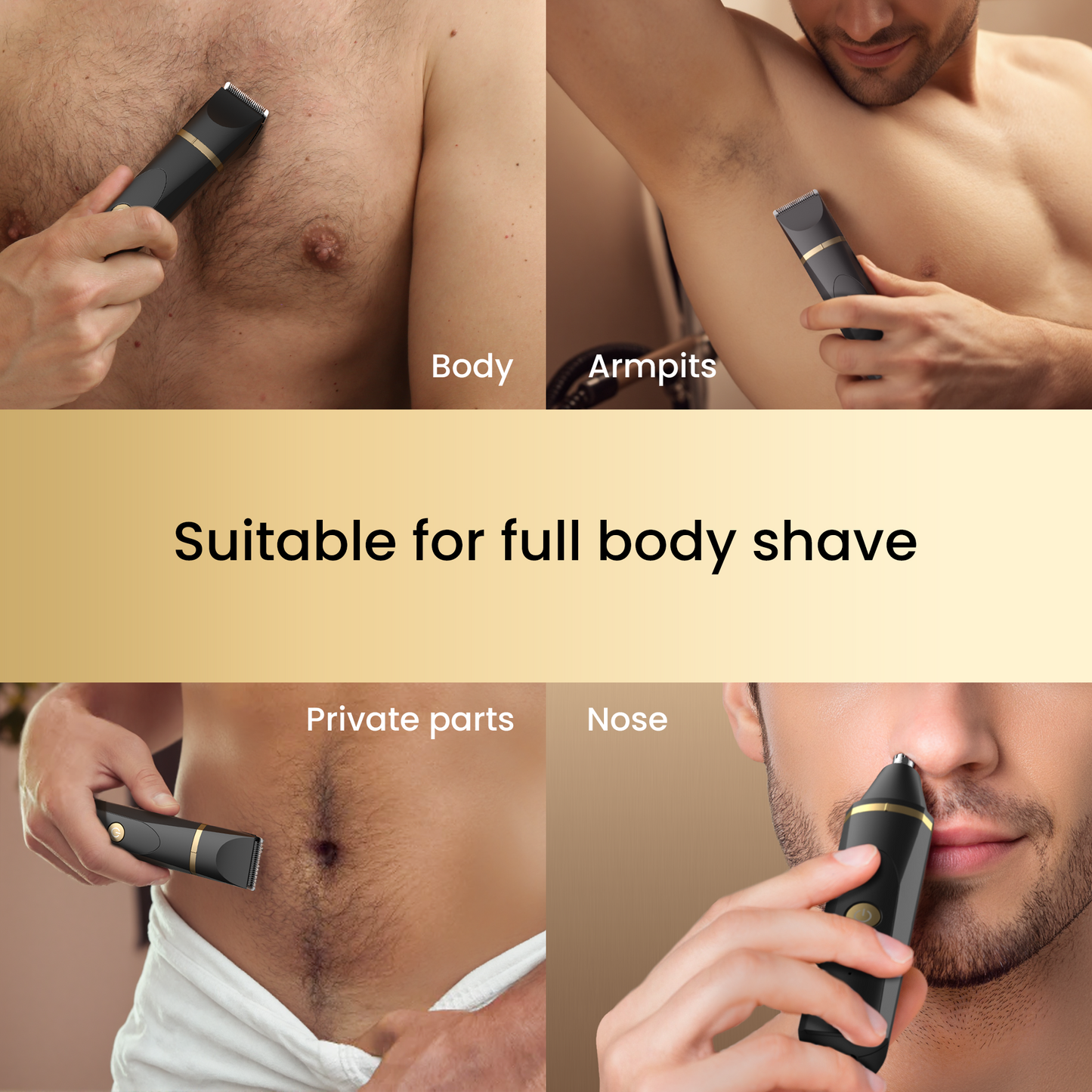 Body & Groin Hair Trimmer