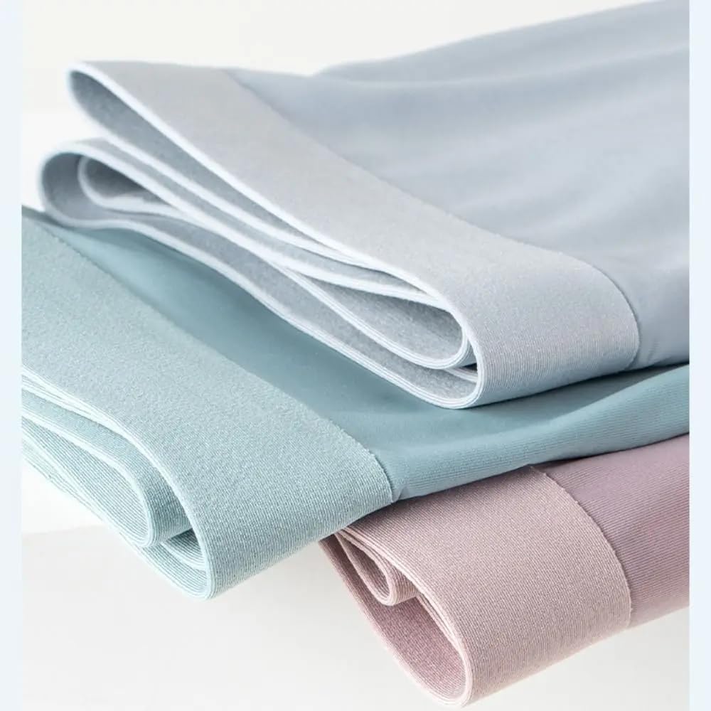 Ice Silk Seamless Boxer Shorts