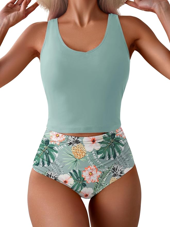 Onyx Two Piece Tankini