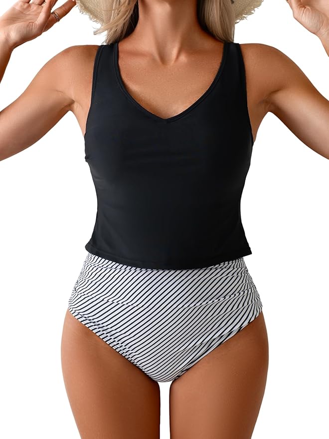 Onyx Two Piece Tankini