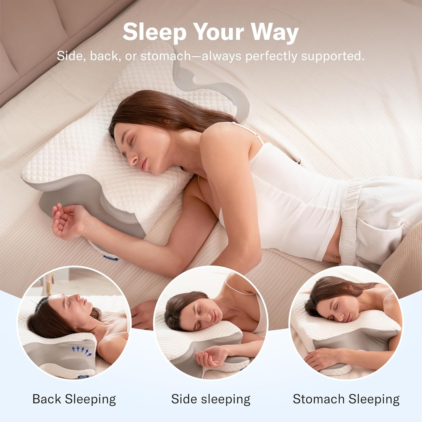 Cervical Memory Foam Pillow