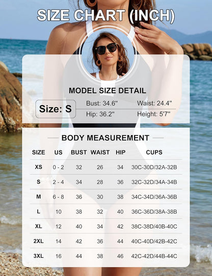 Tuxedo One Piece Swimsuit