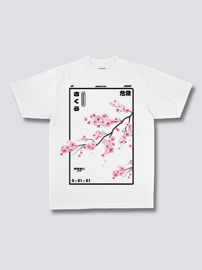 Front Print - Cherry Blossom T-Shirt