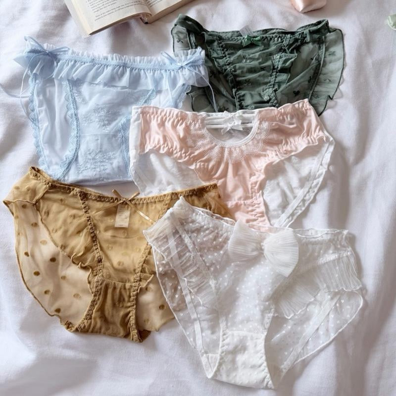5-Pack Ruffle & Floral Briefs