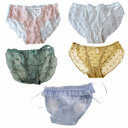 5-Pack Ruffle & Floral Briefs