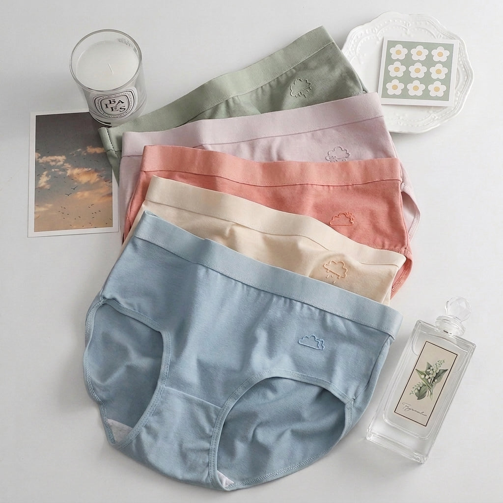 5-Pack Cloud Cotton Briefs