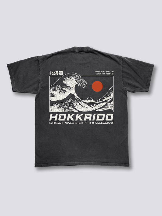Hokkaido Wave Vintage T-Shirt