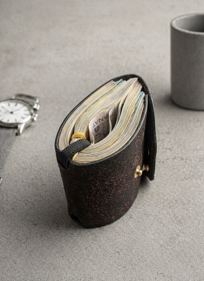 Slim Leather Cash Wallet