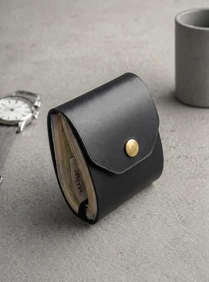 Slim Leather Cash Wallet