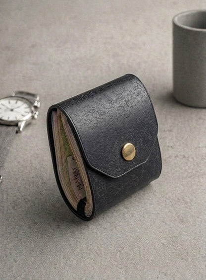 Slim Leather Cash Wallet