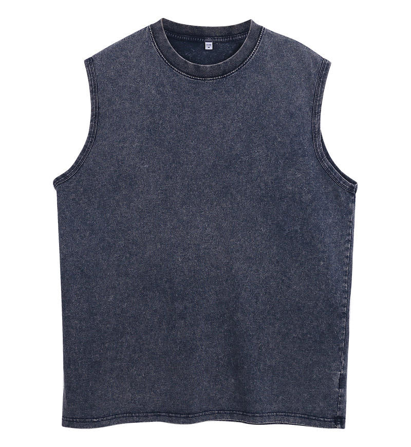 Heavy Wash Oversized Tank