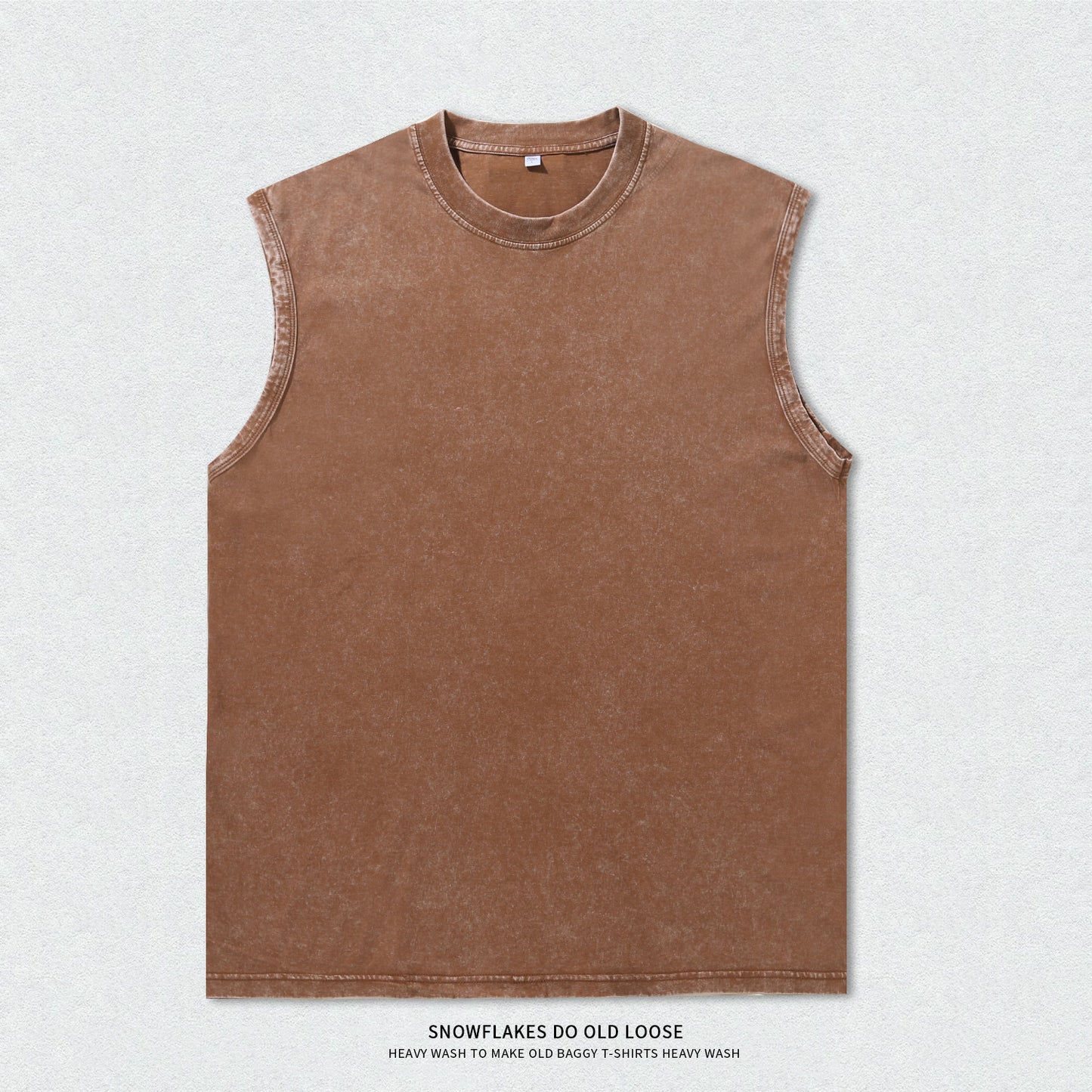 Heavy Wash Oversized Tank
