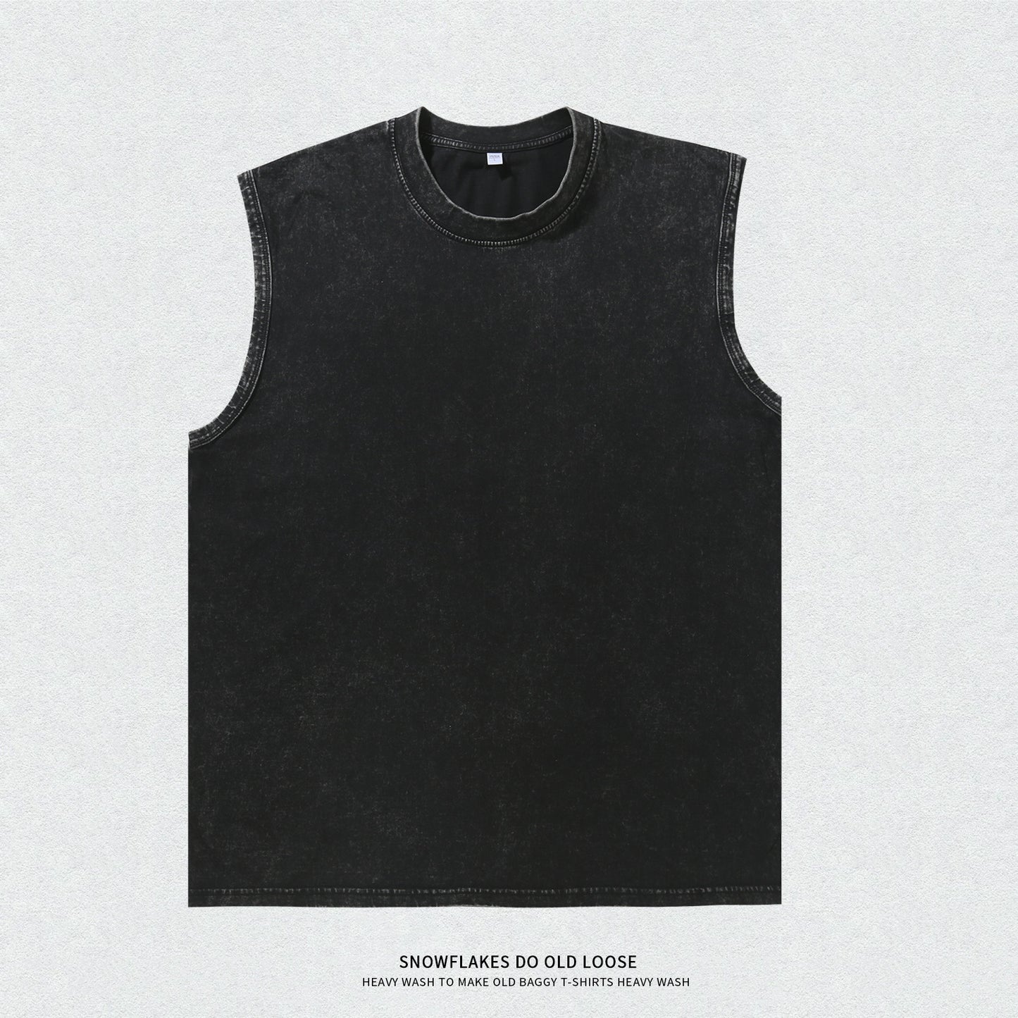 Heavy Wash Oversized Tank