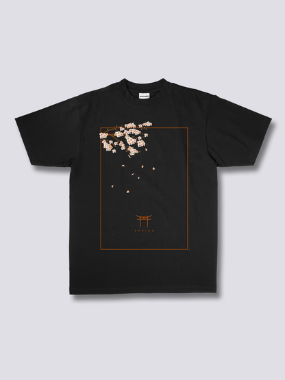 Front Print - Peach Blossom T-Shirt