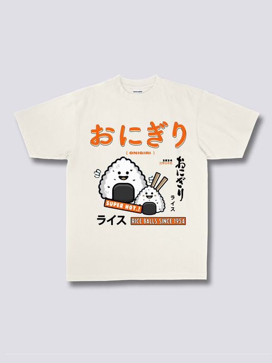 Front Print - Rice Ball T-Shirt