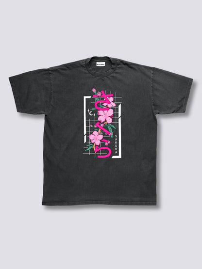 Front Print - Sakura Vintage T-Shirt