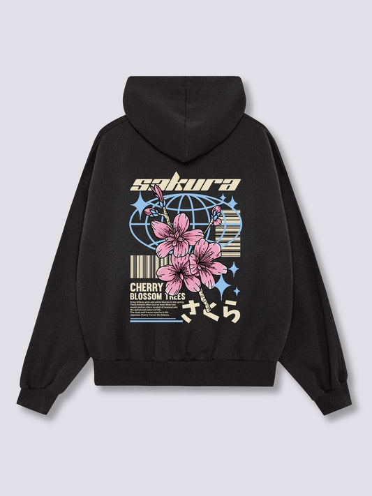 Sakura Style Hoodie
