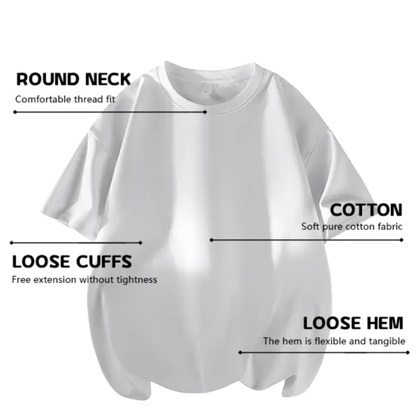 Heavyweight Oversized Drop Shoulder