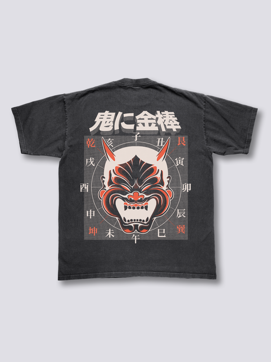 Oni Mask Vintage T-Shirt