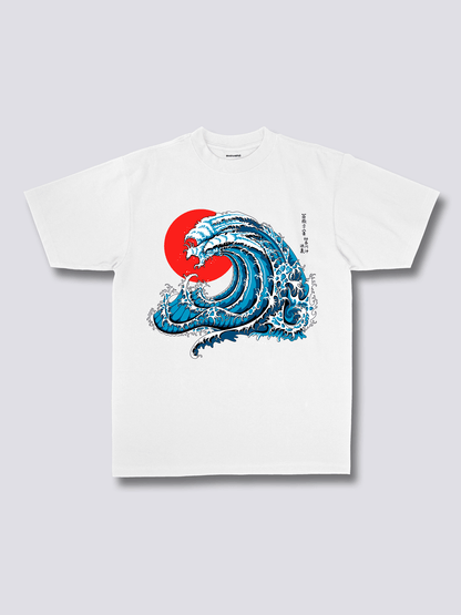 Front Print - Wavy Phoenix T-shirt