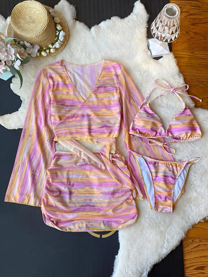 Maresia SunsetGlow 4-Piece Bikini Set