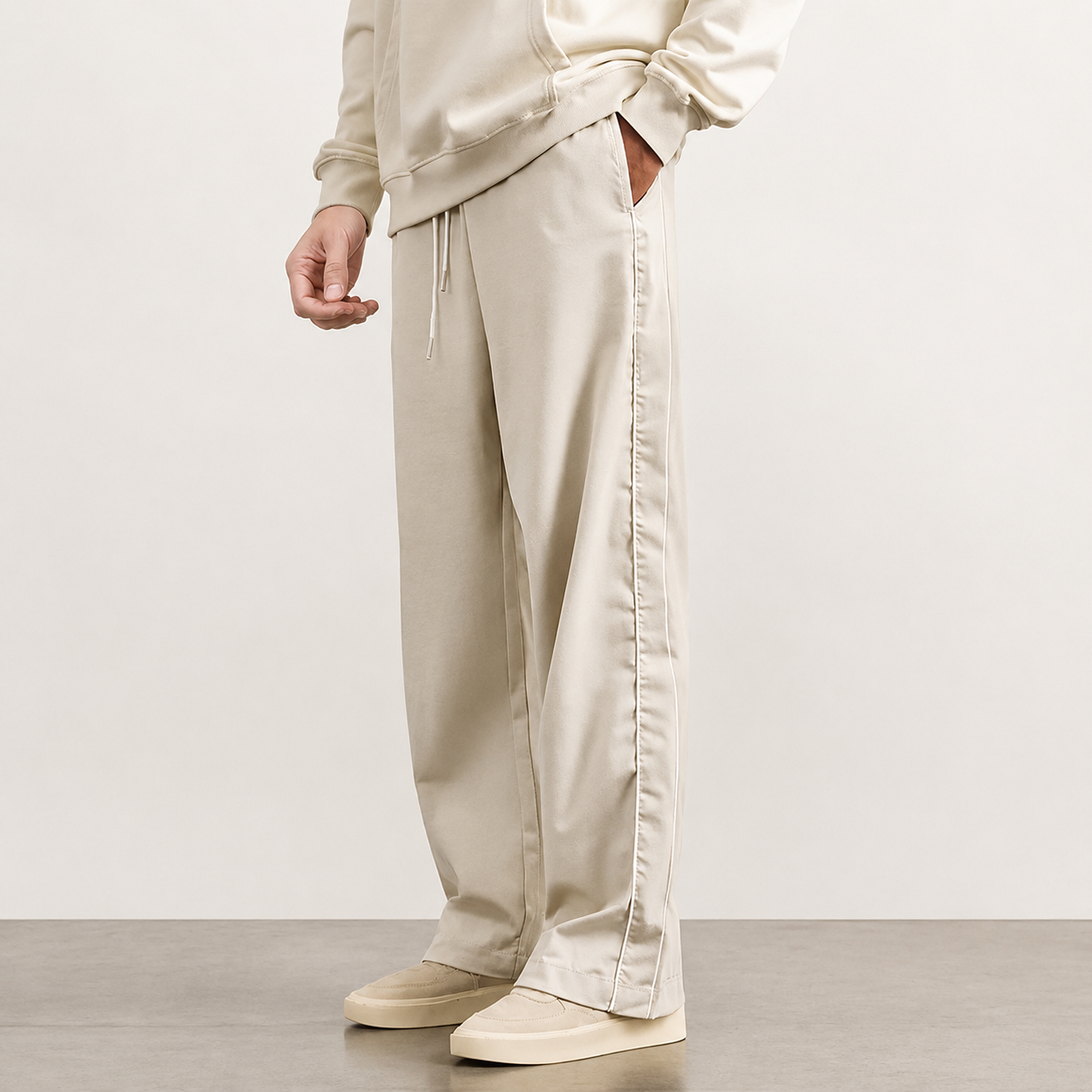 Layer Straight-Leg Pants