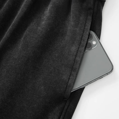Heavyweight Washed Drawstring Pants