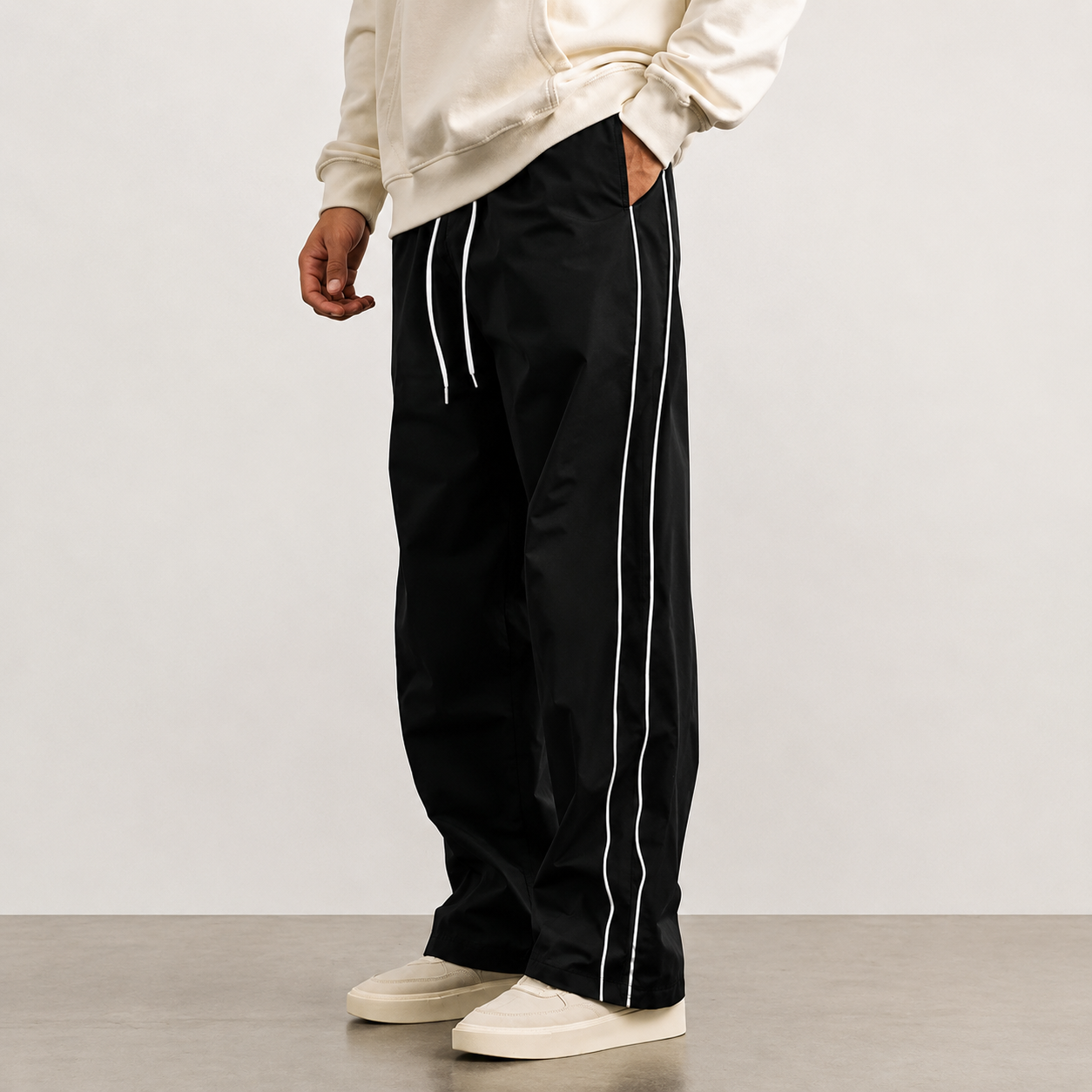 Layer Straight-Leg Pants
